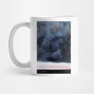 Watercolor landscape sky clouds Mug